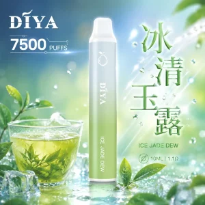 DIYA 7500 Puffs｜3%濃度｜21款口味 冰清玉露