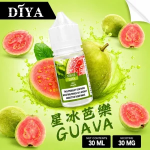DIYA煙油｜30ml/30mg｜15款口味 星冰芭樂 30mg/ml