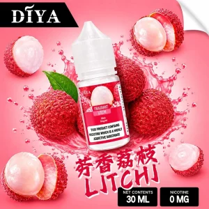 DIYA煙油｜30ml/30mg｜15款口味 芬香荔枝 0mg/ml