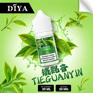 DIYA煙油｜30ml/30mg｜15款口味 鐵觀音 30mg/ml